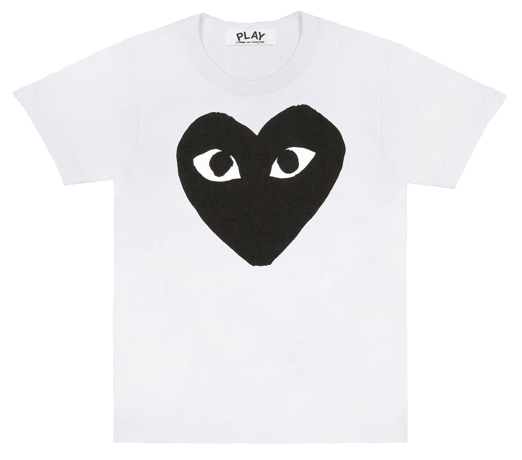 Heart t shirt comme top des garcons