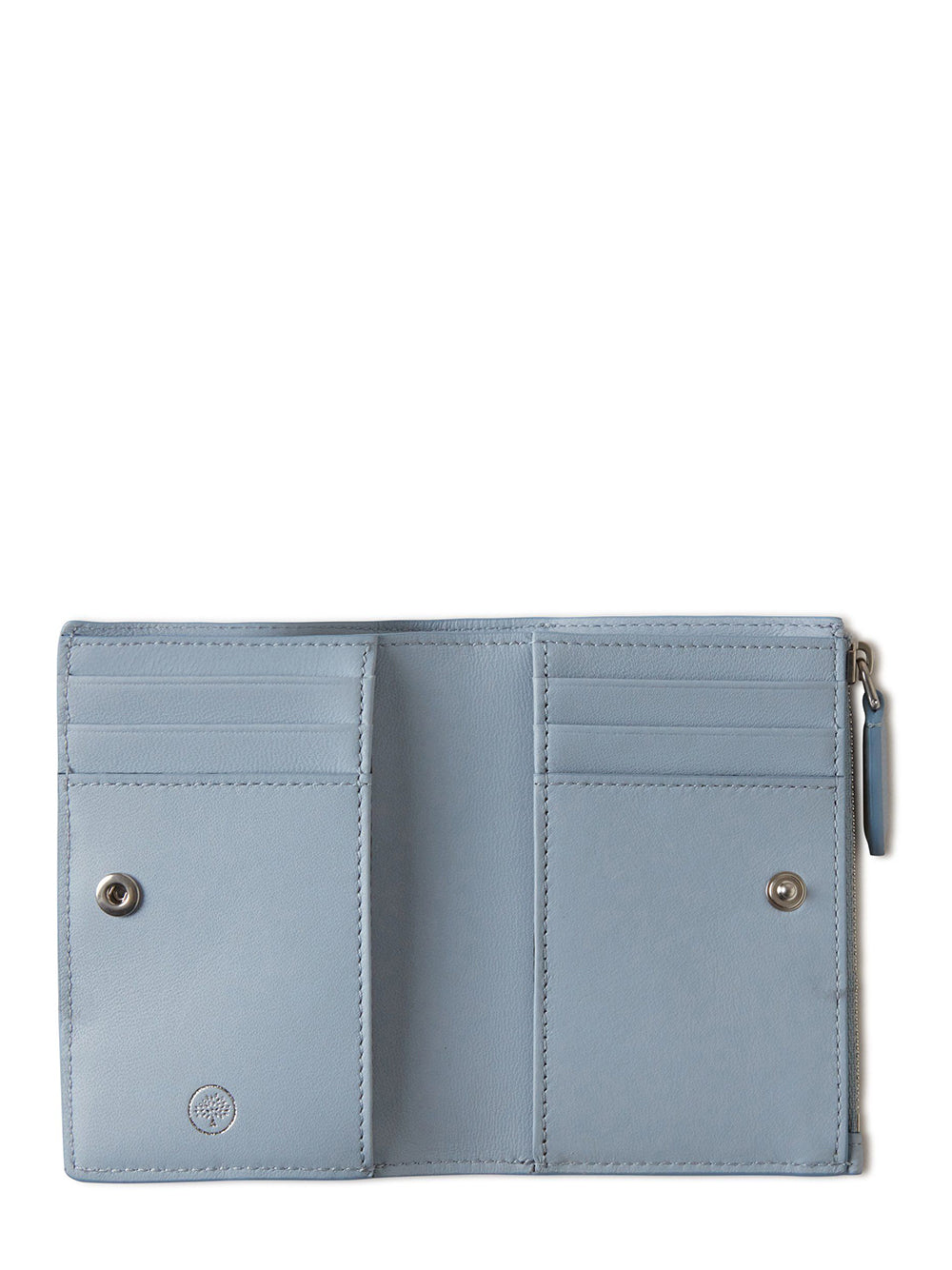 Continental Bifold Zipped Wallet (Poplin Blue)