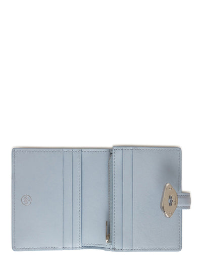 Lana Compact Wallet Poplin Blue