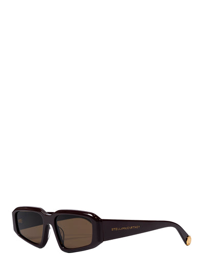 Sc40079i Acetate Sunglasses (Shiny Dark Brown/Brown)