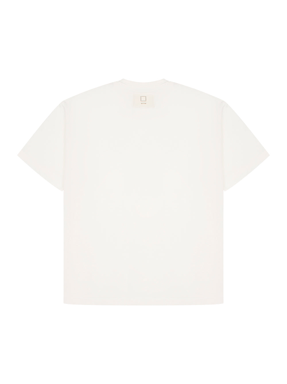 Leather Patch T-shirt Ivory