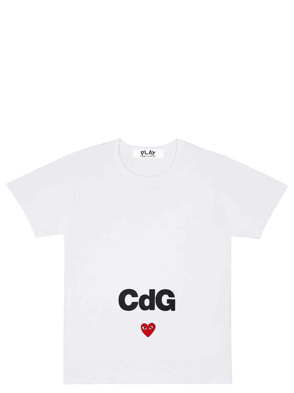 CDG PLAY T-Shirt Women (White)
