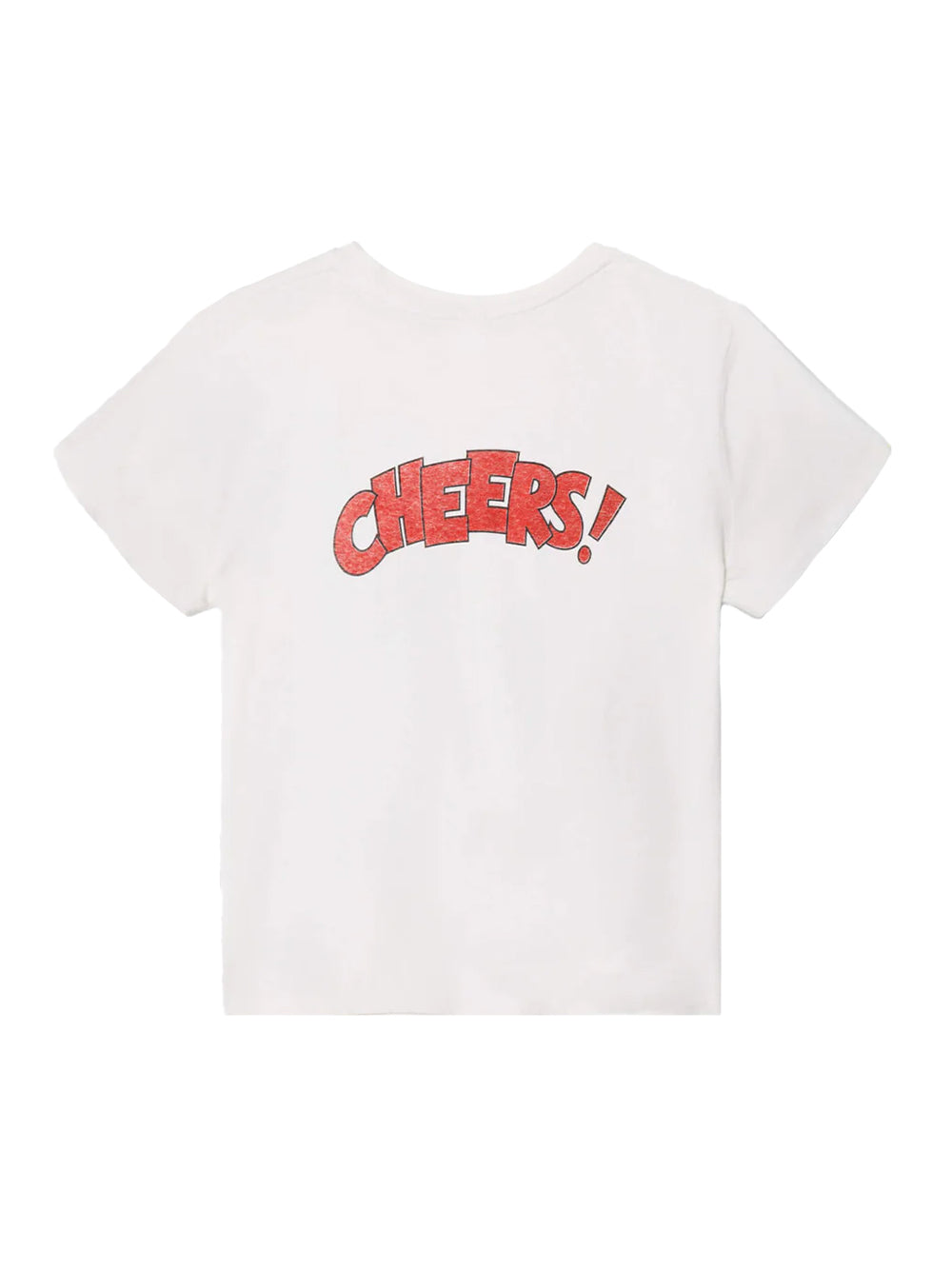 Classic Tee Cheers Vintage White