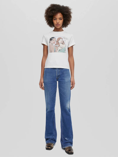 Classic Tee Happy Hour Vintage White