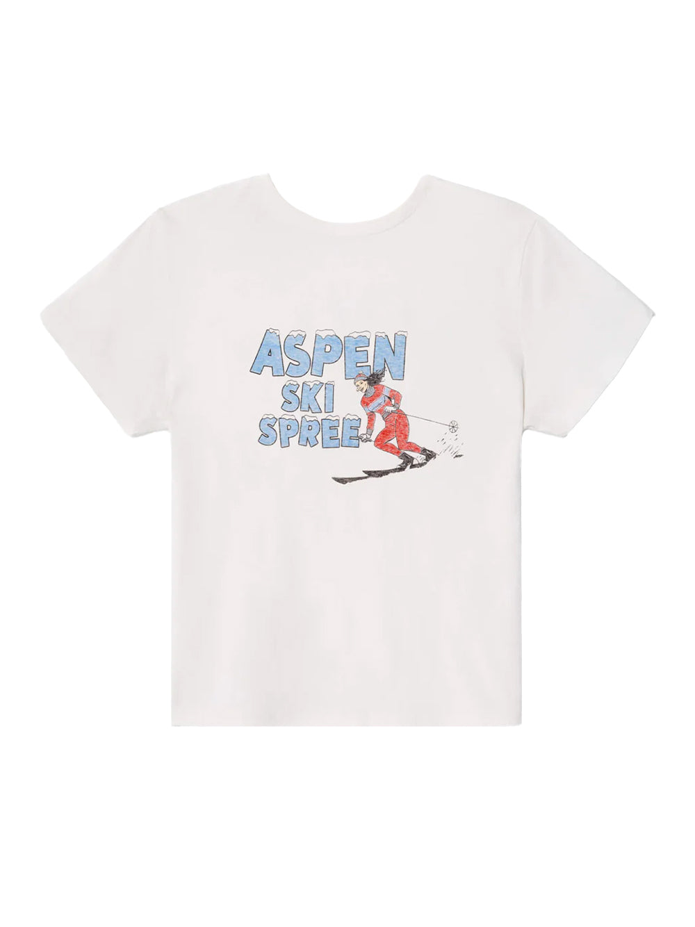 Classic Tee Ski Spree Vintage White