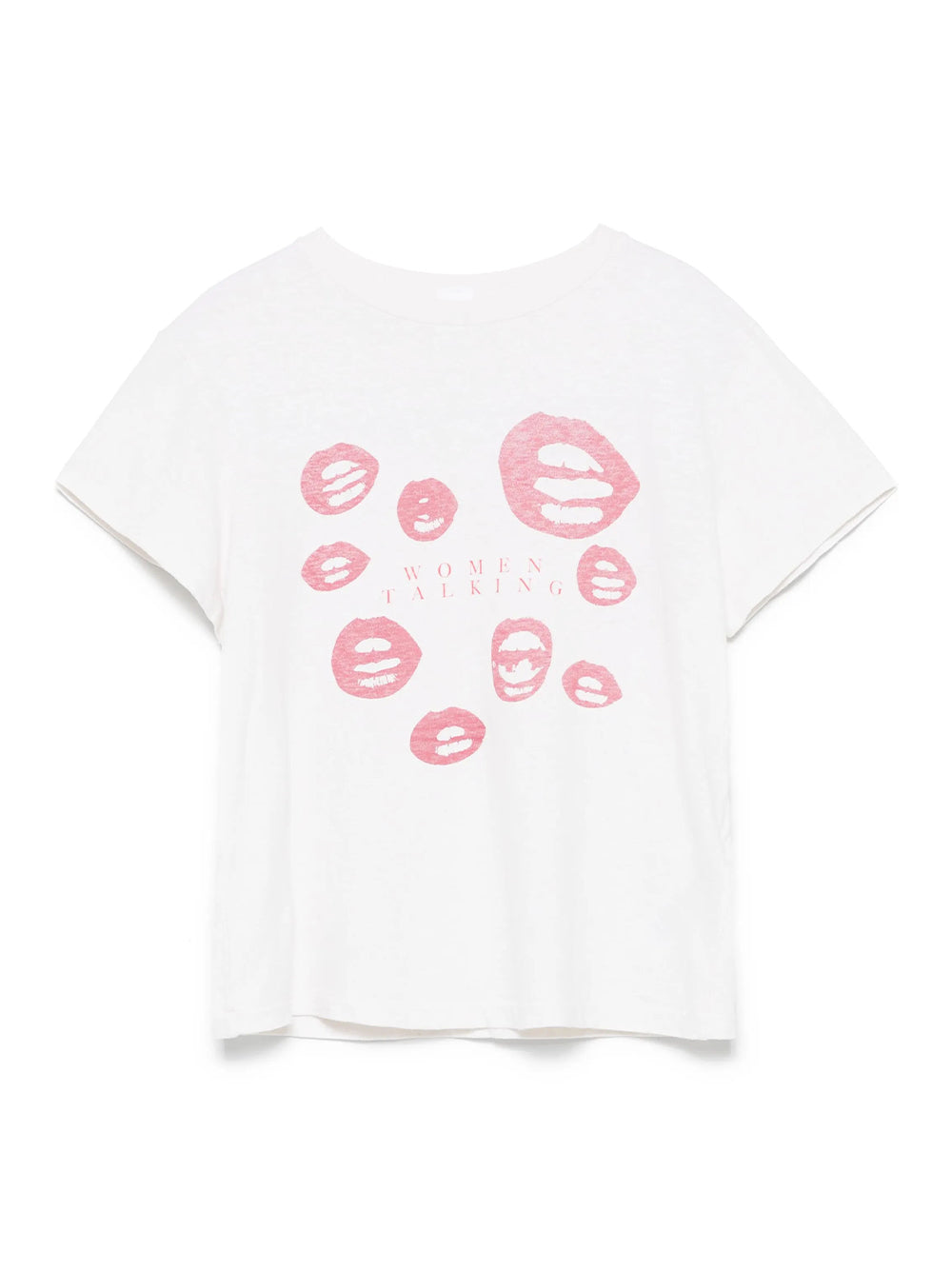 Classic Tee Women Talking Vintage White