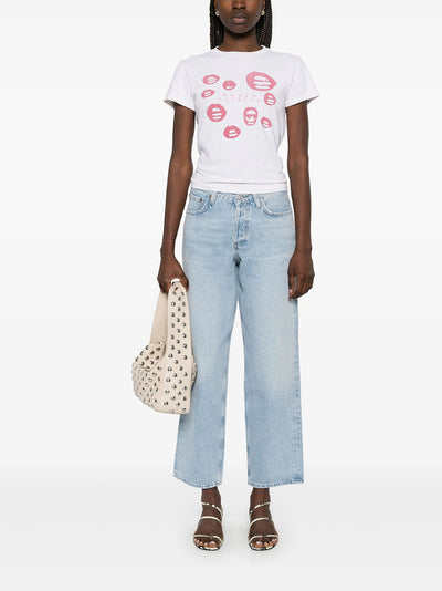 Classic Tee Women Talking Vintage White
