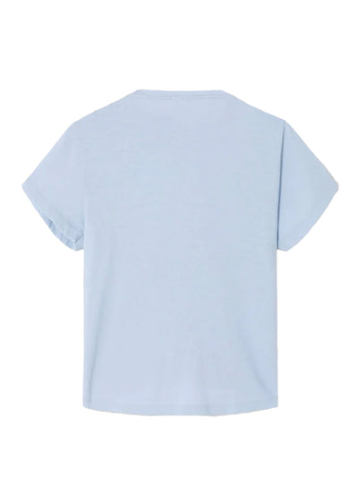 Classic Tee Angel Devil Light Blue