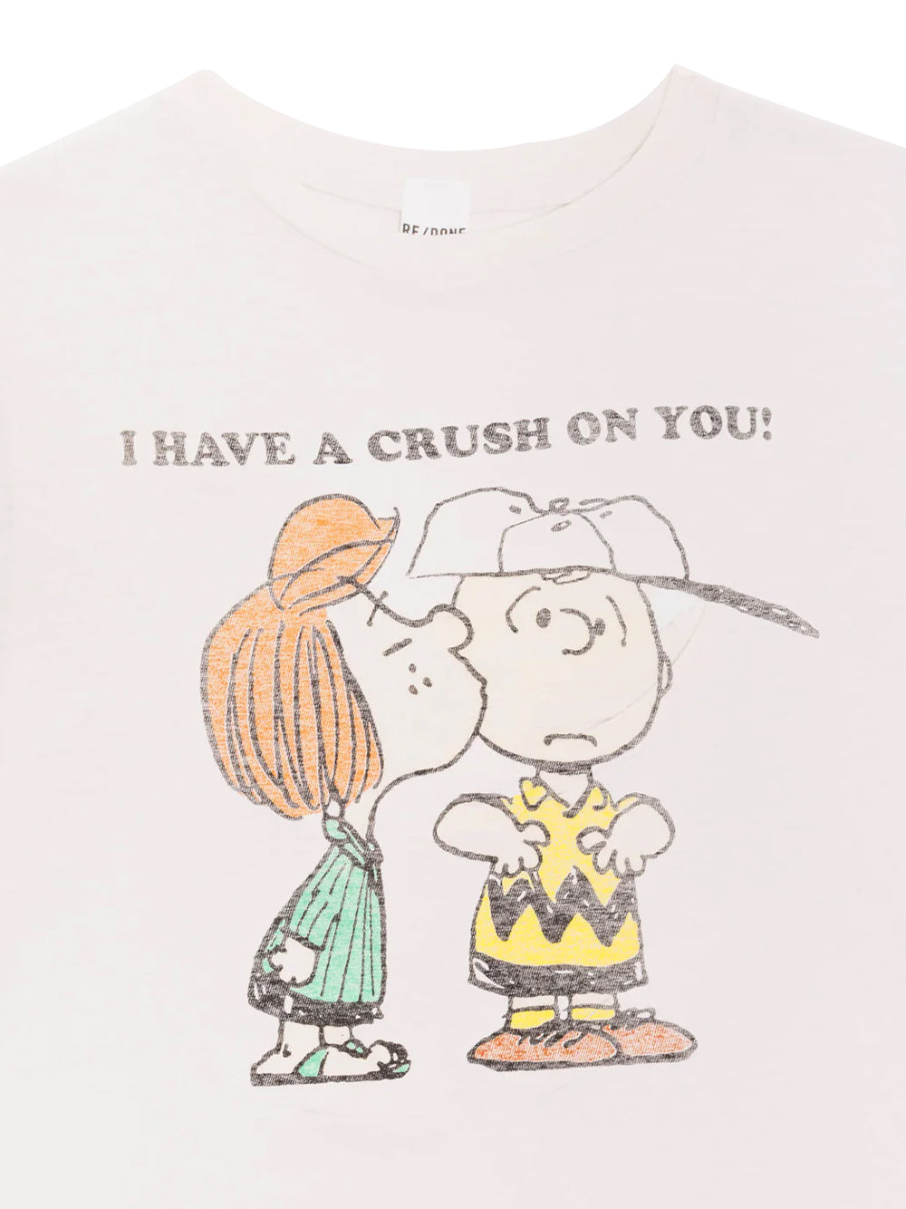 Classic Tee Peanuts Crush Vintage White