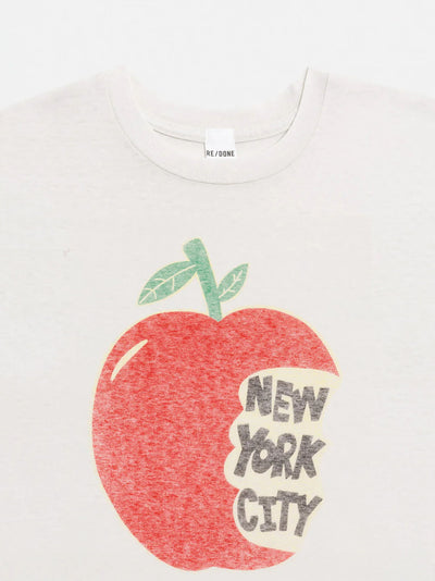 Classic Tee Nyc Vintage White