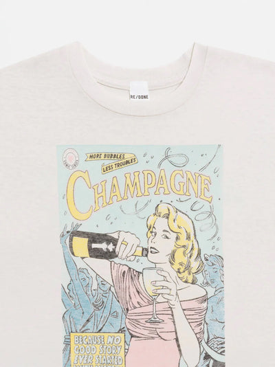 Classic Tee Bubbles Vintage Whit