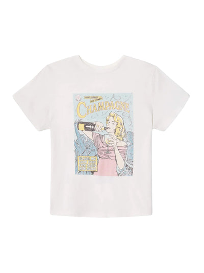 Classic Tee Bubbles Vintage Whit