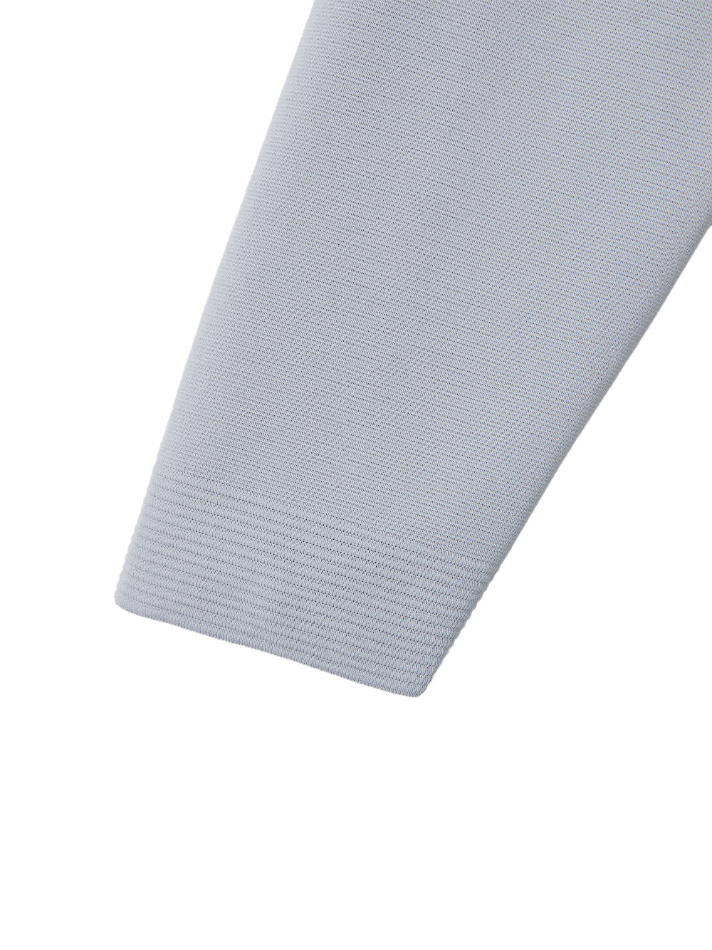 Milan Rib Shirt Jacket Light Gray