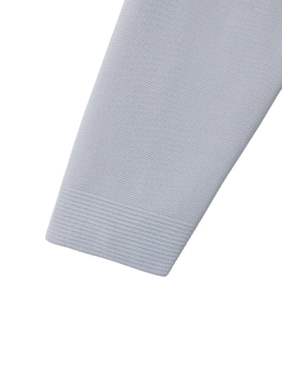 Milan Rib Shirt Jacket Light Gray