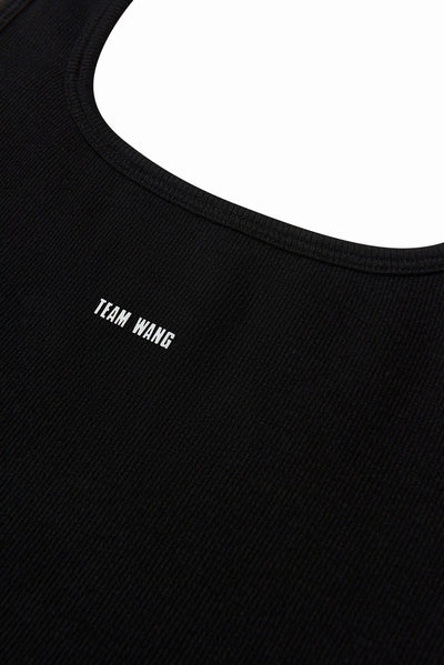 Team Wang Design The Original 1 Cropped Tank Black