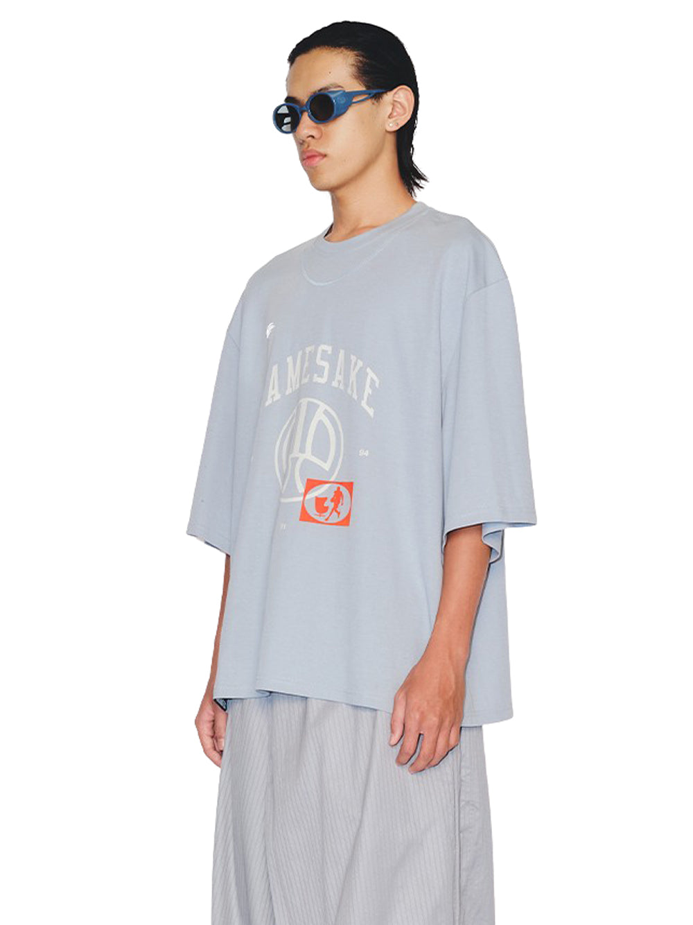 Mayo Oversized Homesport Tee  Tradewind Blue