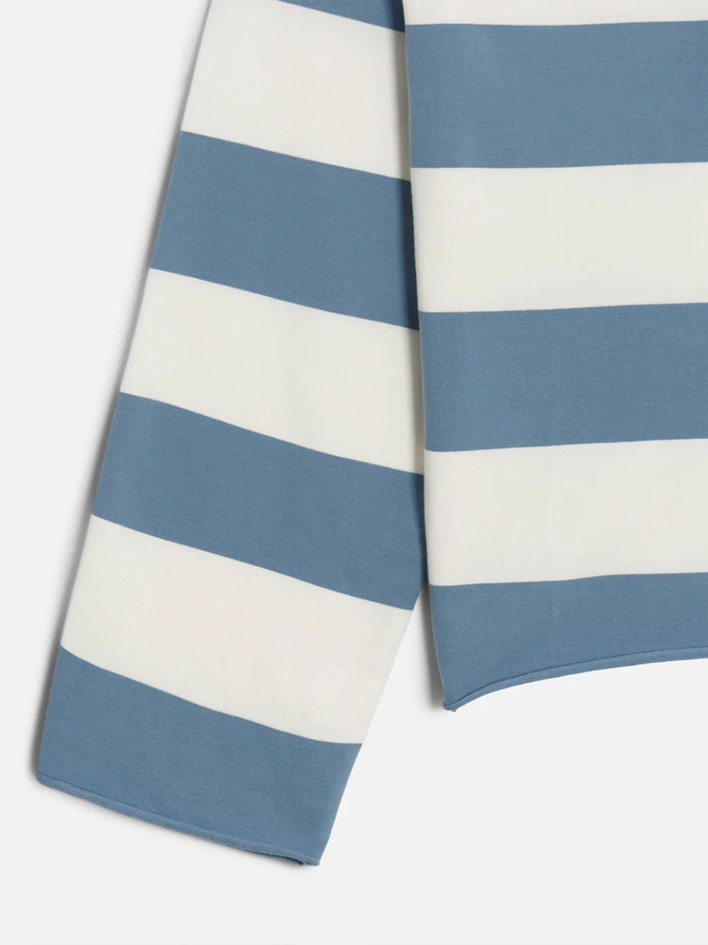 Cut Off Rugby Polo Bluebird Ivory