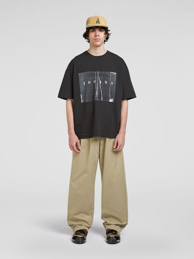 LM1-4 Oversized T-shirt (100195) Aaf Charcoal