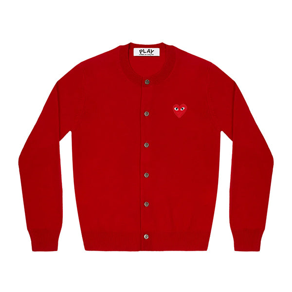 Unisex Red Heart Cardigan (Red)