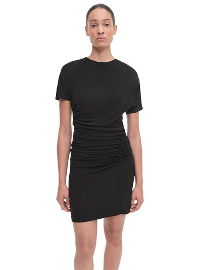 Kiko Short Sleeve Mini Dress Black