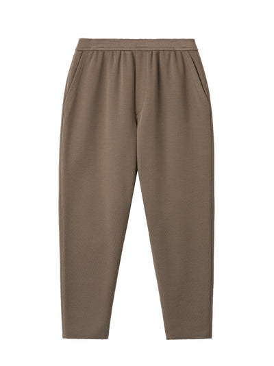 Tw Milan Rib Tapered Pants Taupe Beige