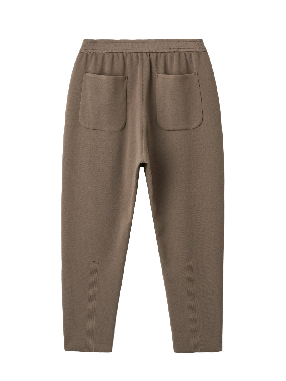 Tw Milan Rib Tapered Pants Taupe Beige