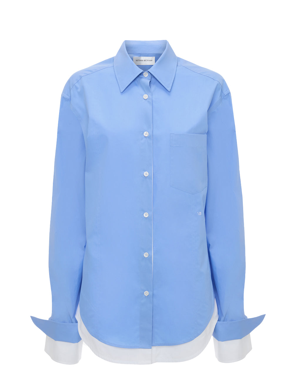 Double-Layer Shirt Oxford Blue