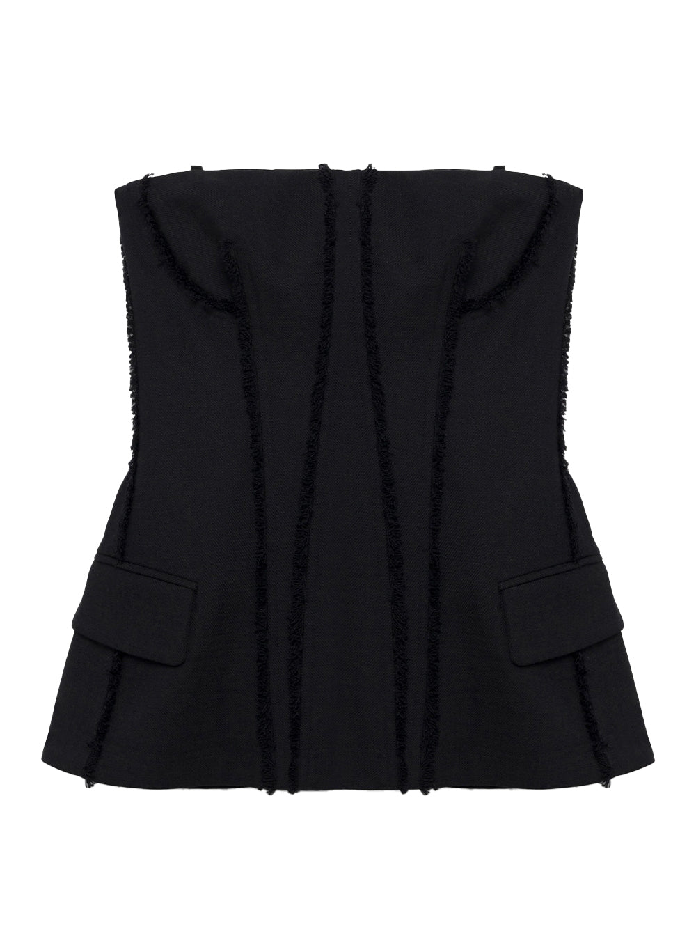 Lupita S/L Bustier Black