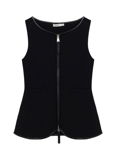 Ren S/L Zipper Top Black