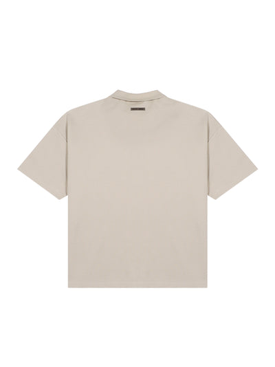 90S Fit Pique Short Sleeve (Abbey Stone)