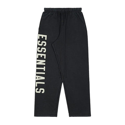 Heavy Fleece Relaxed Sweatp Black