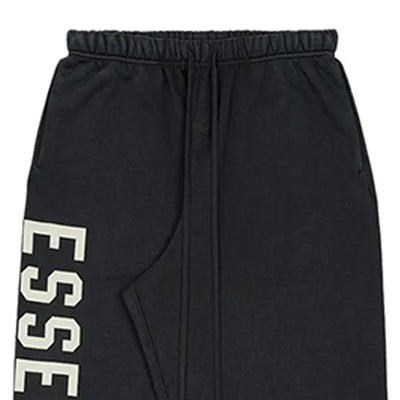 Heavy Fleece Relaxed Sweatp Black
