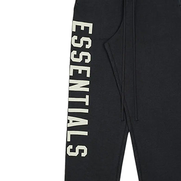 Heavy Fleece Relaxed Sweatp Black
