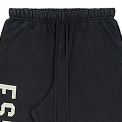 Heavy Fleece Relaxed Sweatp Black