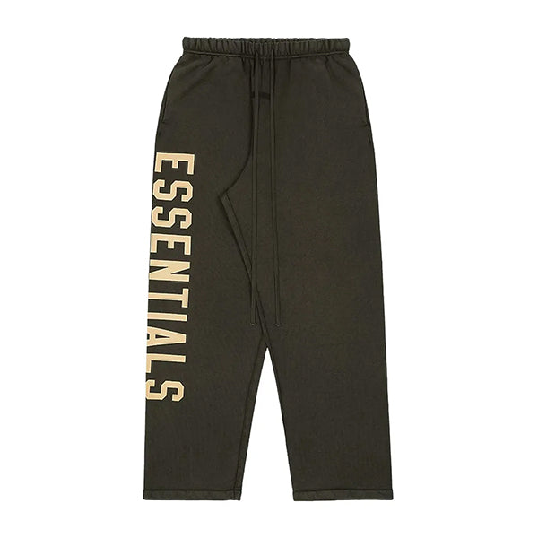 Heavy Fleece Relaxed Sweatp Brown