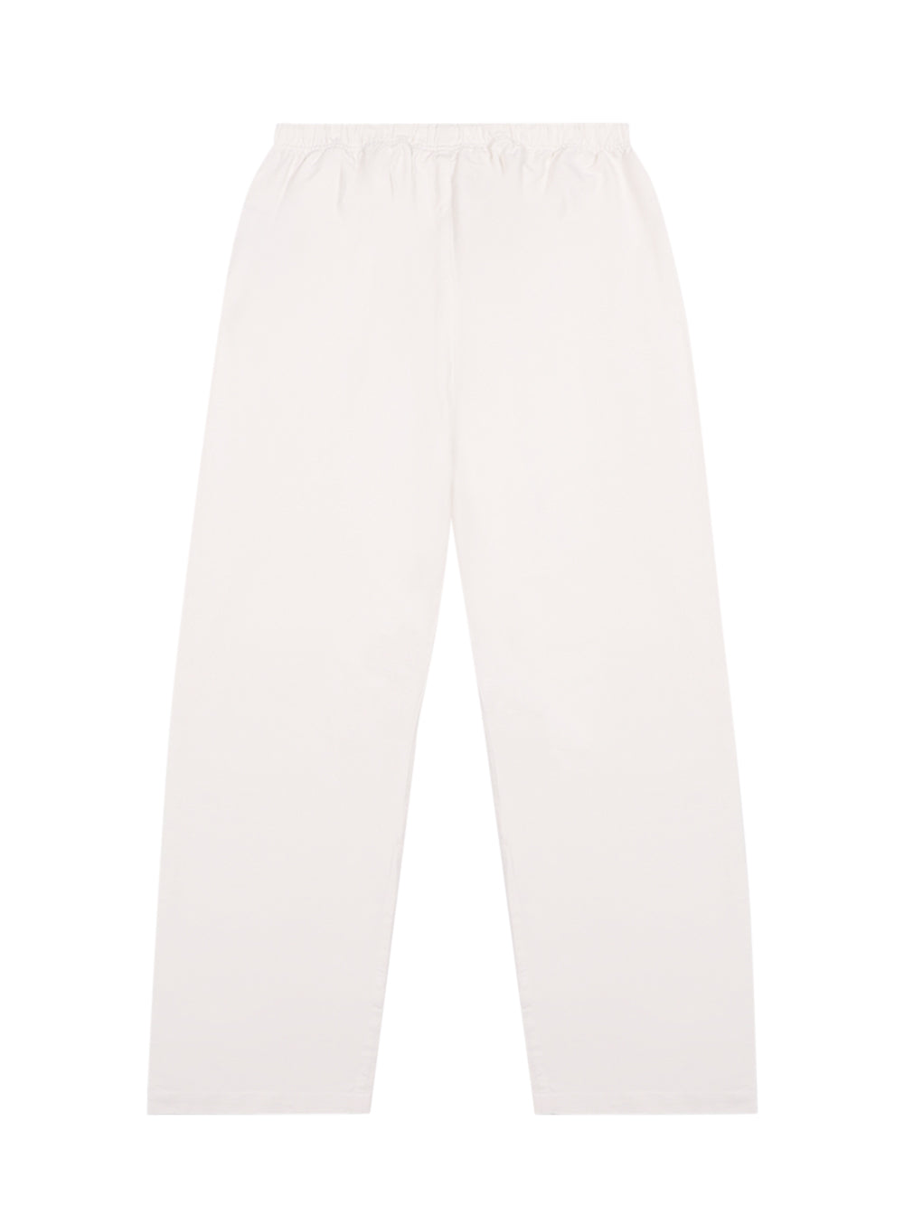 Womens Relaxed Oxford Pant Cloud White
