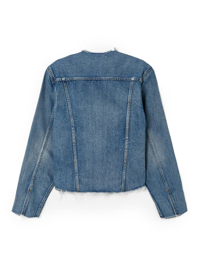 Cutoff Trucker Jacket Mid Fade