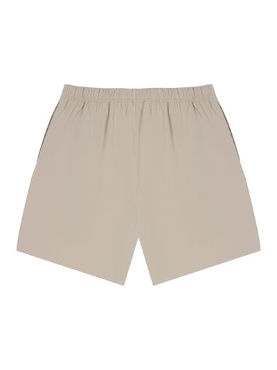 Sporty Nylon Soccer Short (Timber)