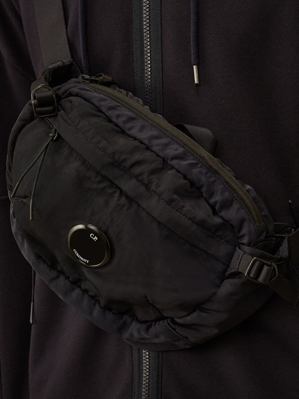 Nylon B Crossbody Pack (Total Eclipse)