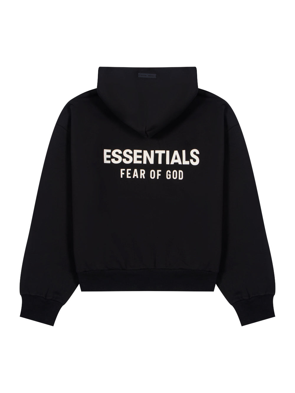 Classic Full Zip-Up Hoodie (Jet Black)