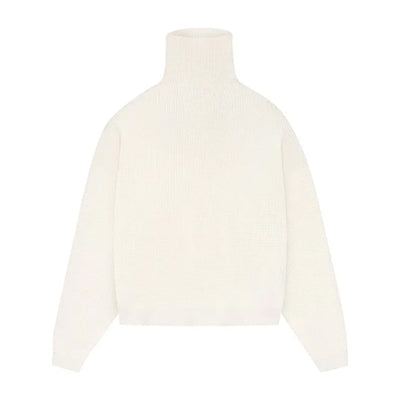Waffle Turtleneck Shell