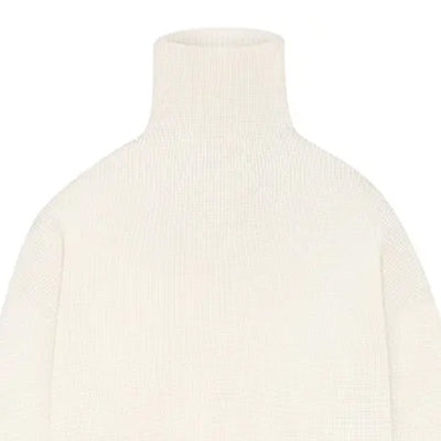 Waffle Turtleneck Shell