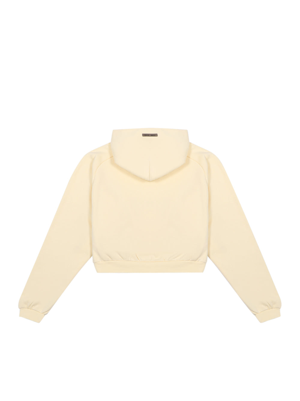 Womens Modern Fleece Raglan Hoodie Garden Yellow