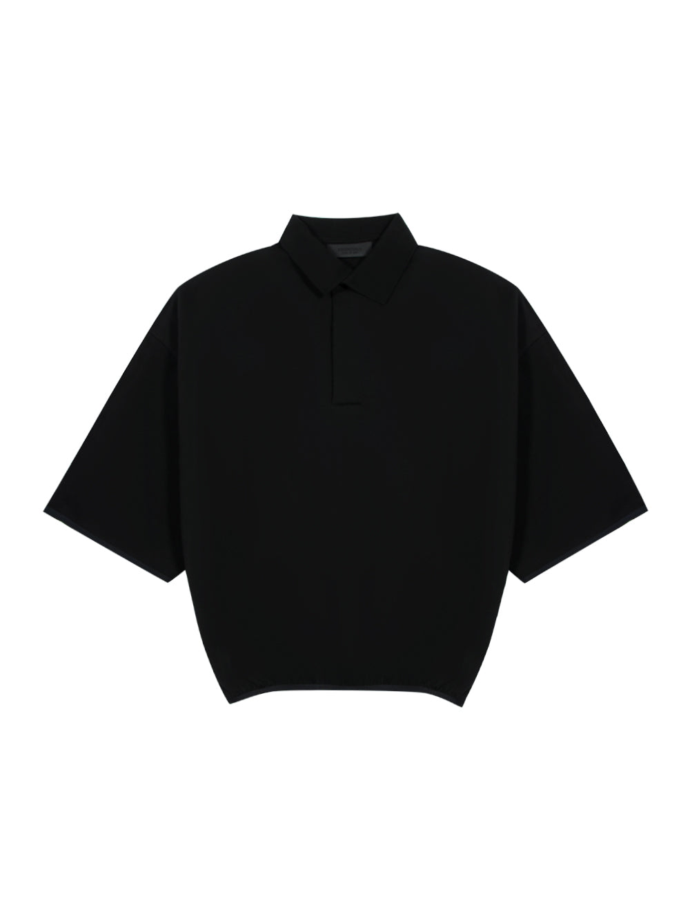 Essentials 3/4 Sleeve Polo Black
