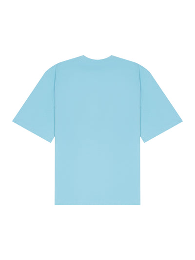 1980 Pac-Man Oversized T-Shirt (Light Blue)