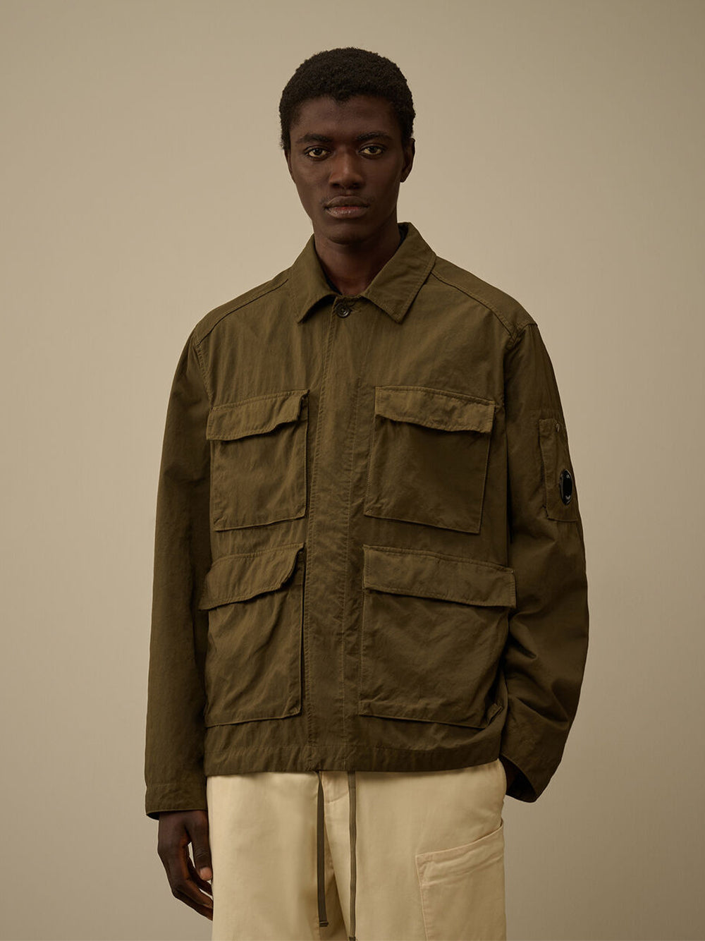 Outerwear Medium Jacket In Twill (Ivy Green)