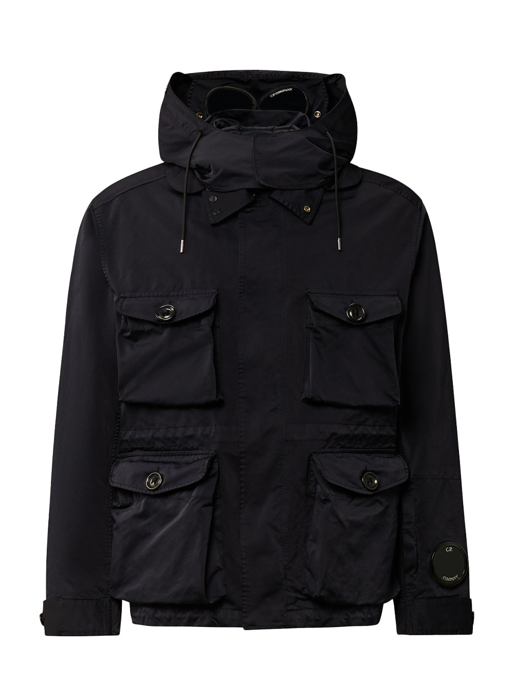 Medium Jacket In Micro Kei (Total Eclipse)