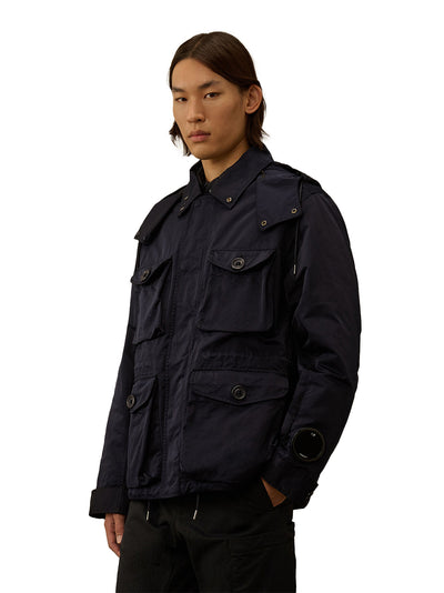 Medium Jacket In Micro Kei (Total Eclipse)