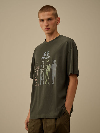30/1 Jersey Short Sleeve British Sailor T-Shirt (Dark Shadow)