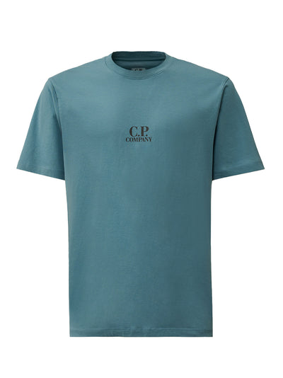 T-Shirts Short Sleeve In Jersey 30/1 Aegean Blue
